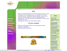 Tablet Screenshot of gino-graphics.com